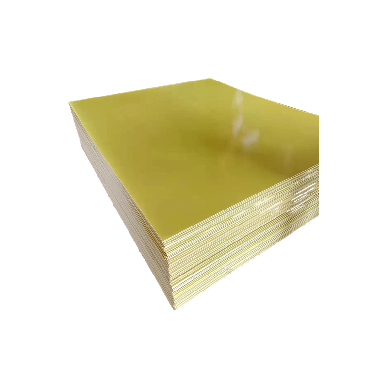 لوح من الألياف الزجاجية الصفراء المقاومة للهب